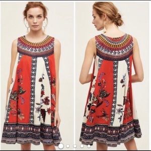 Maeve Anthropologie Cirque Swing Dress